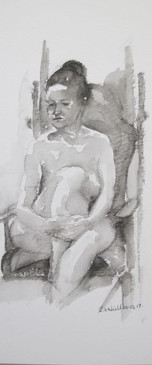 seated nude by Rory O’Neill