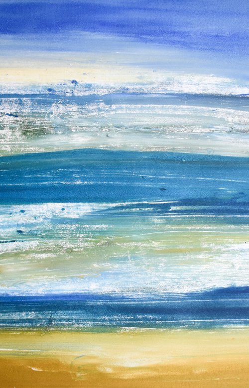 Blue Waves by Elizabeth Anne Fox