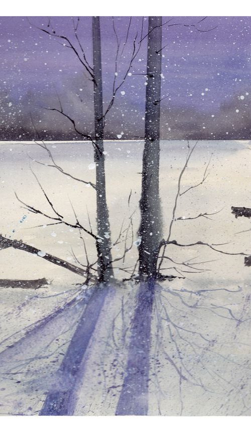 One Winter Night by Yulia Schuster