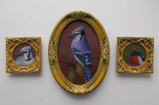 set of 3 "Harmony of Nature"