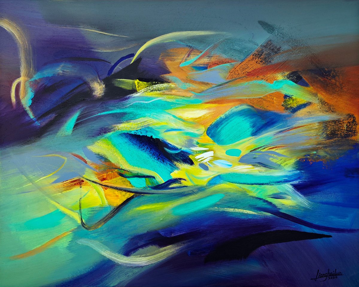  N°227 By Liang Hailun, 39 X 32, Artwork For Sale On Artfinder