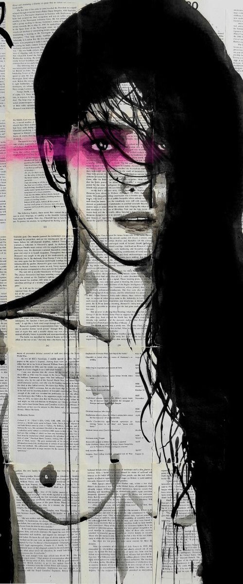 Dahlia by Loui Jover