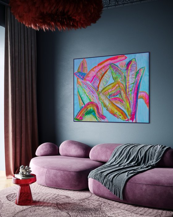 ‘Banana Leaves Sway’