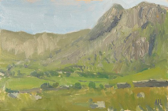 Mickleden from Blea Tarn