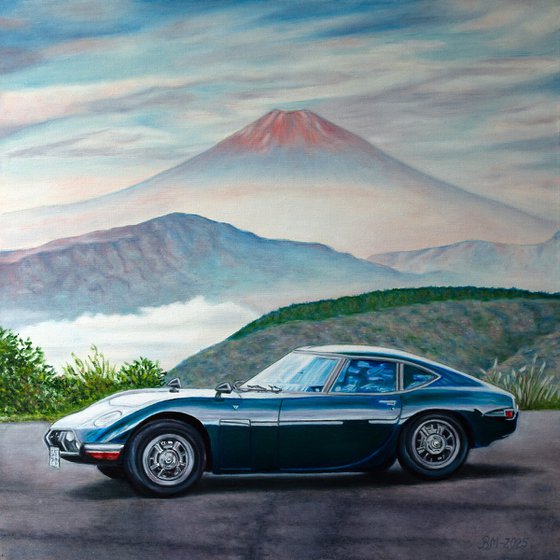 MODERN VIEW OF MOUNT FUJI