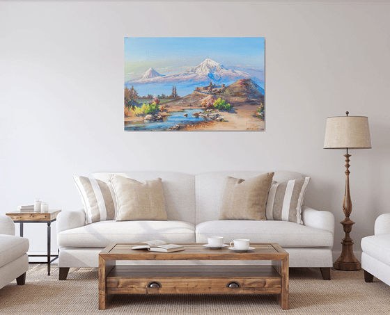 Spring Light at Khor Virap