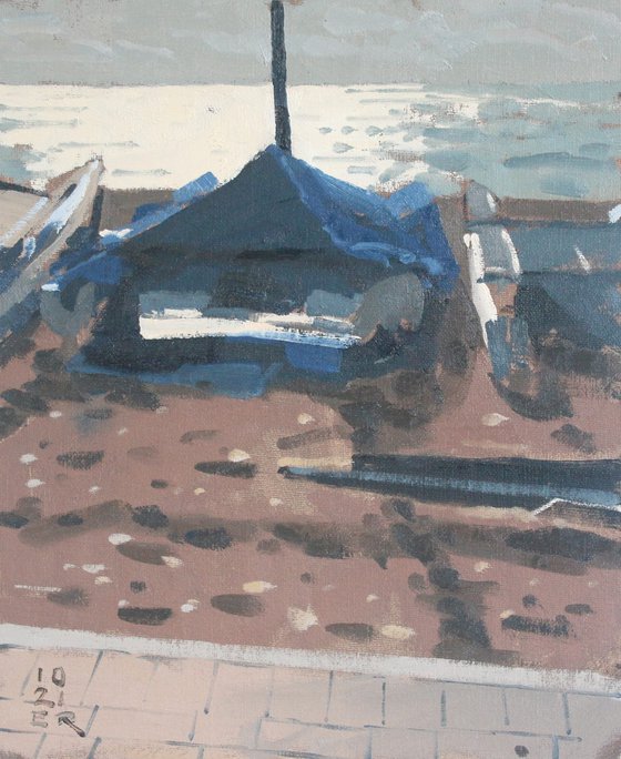 Sailboat on Brighton Seafront