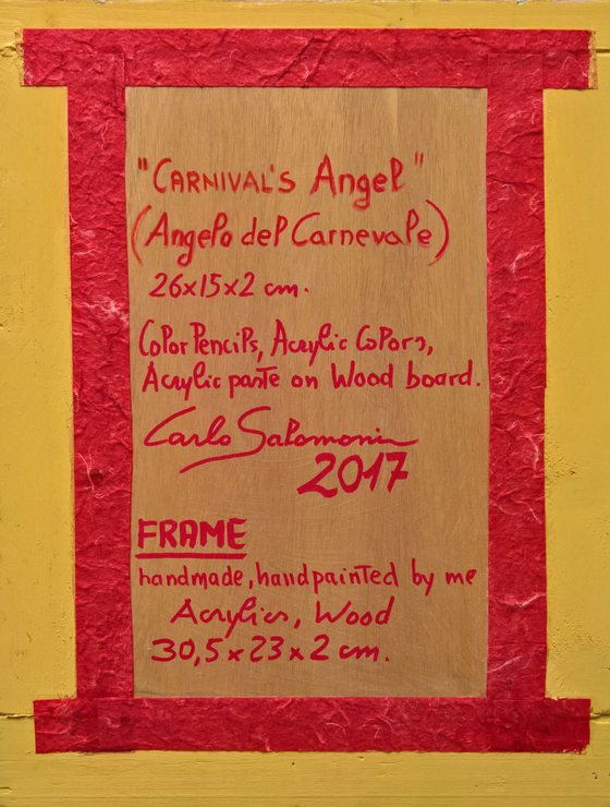 CARNIVAL'S ANGEL - ( framed )