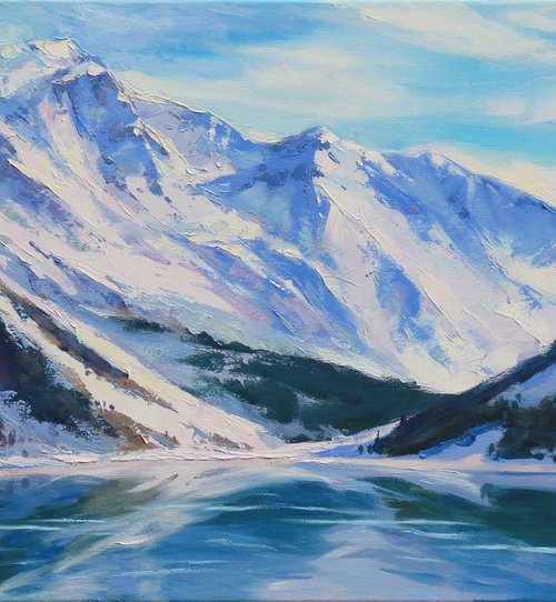 Breath of winter by Alisa Onipchenko-Cherniakovska