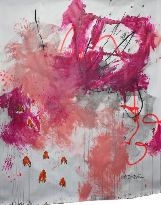 She Paints Outside the Lines No. 1