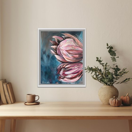 Proteas in Stillness