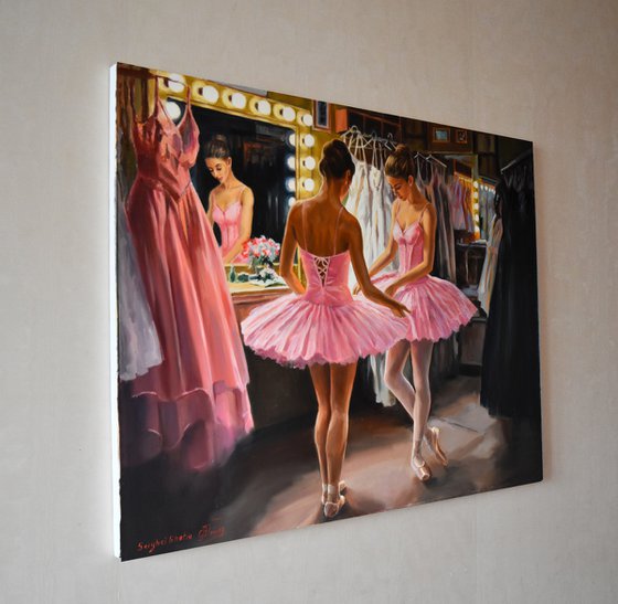 The dressing room