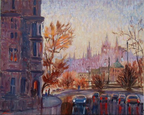 City fall by Elena Sokolova
