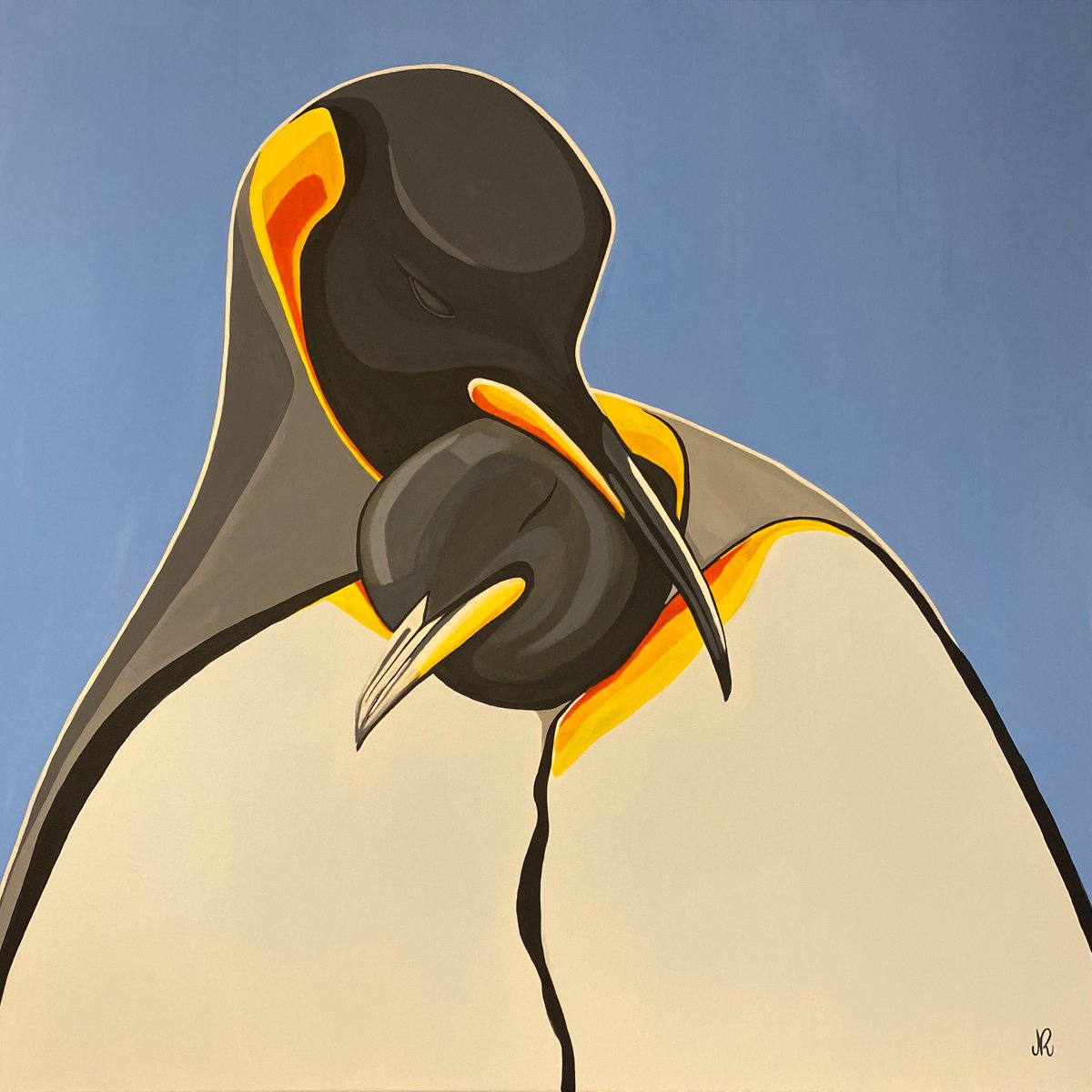 Penguin Love by Nadia Rivera