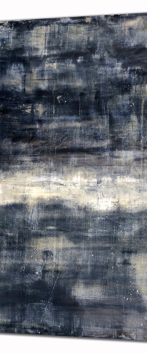 Moonlighting In Monochrome  (XL 66x80in) by Robert  Tillberg