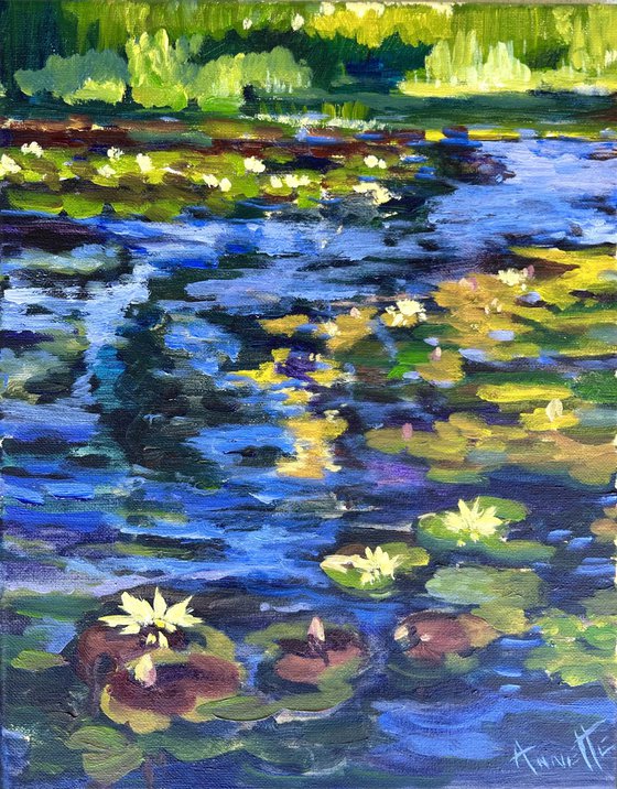 Lilies at the Winery