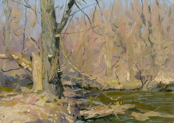 April. The Setun River