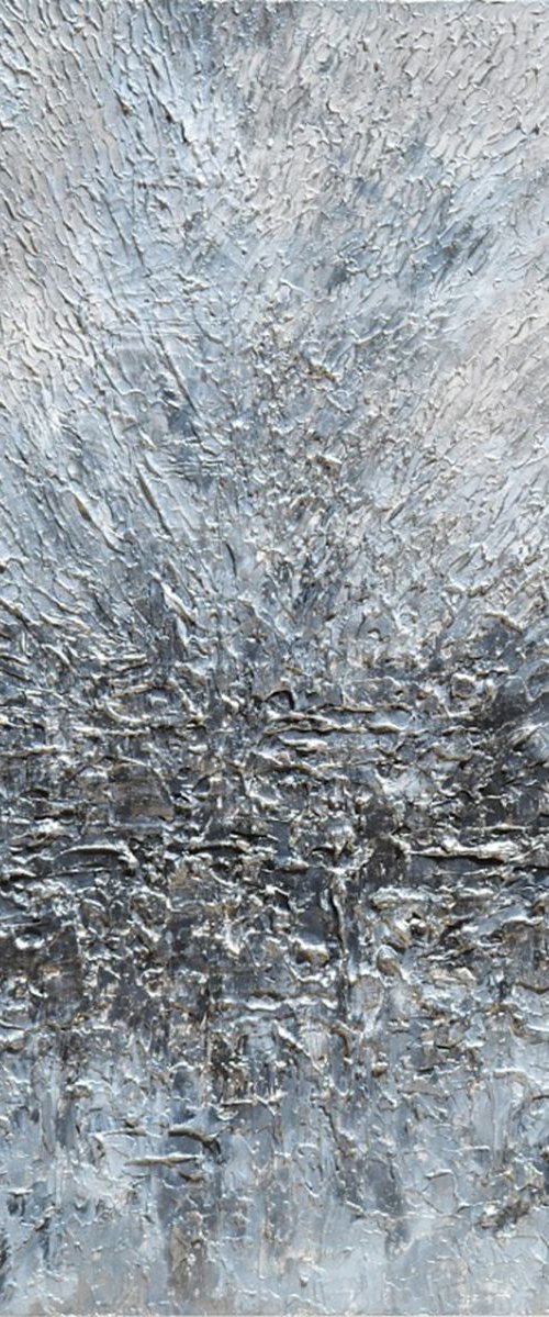 SILVER STORM by VANADA ABSTRACT ART