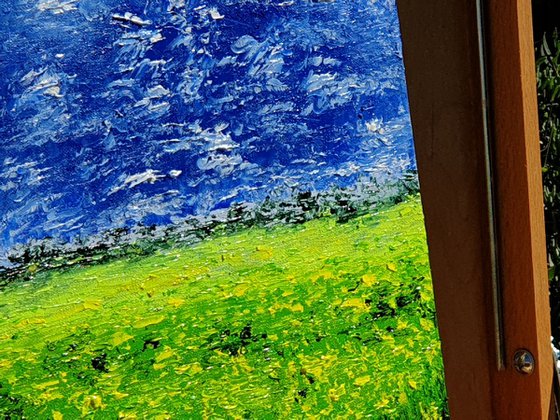 Green Yellow Field