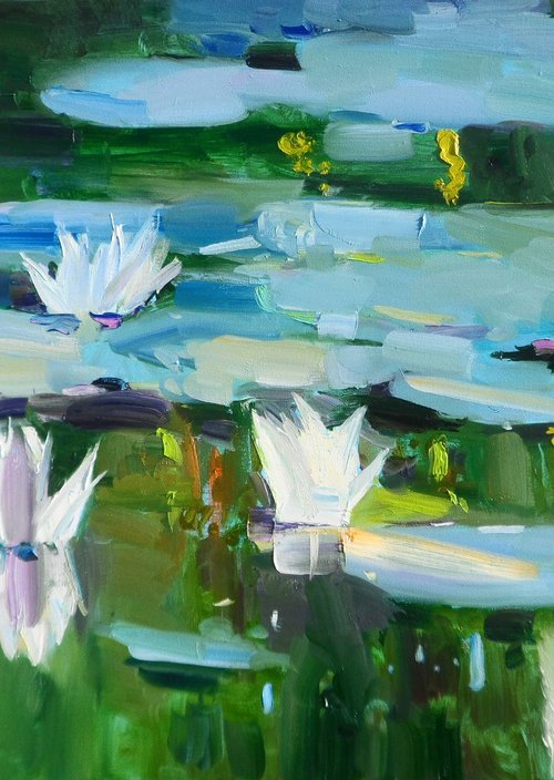 "Water Lilies " by Yehor Dulin