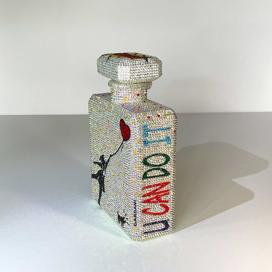 You can do it - Swarovski Crystals Sculpture