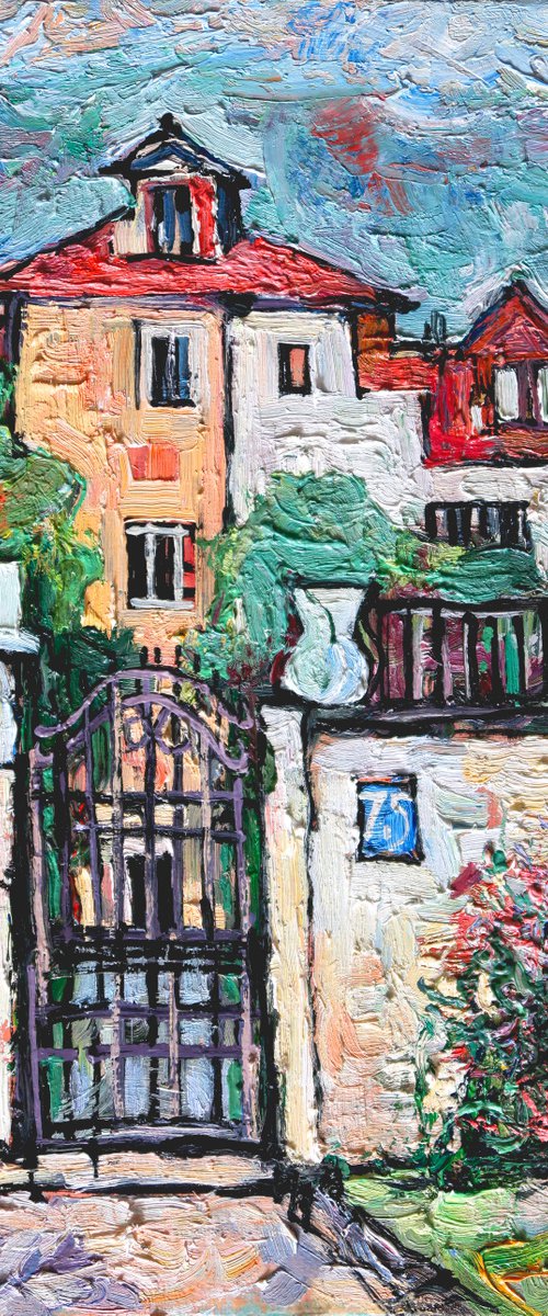 Gate. Montenegro. by Nikifor Swiristuhin