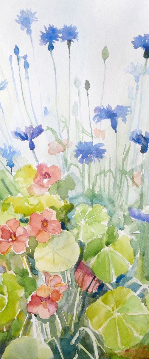 Flowerbed in Gothenburg by Elena Lykhodid