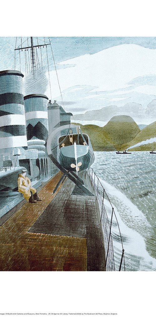 Leaving Scapa Flow by Eric Ravilious