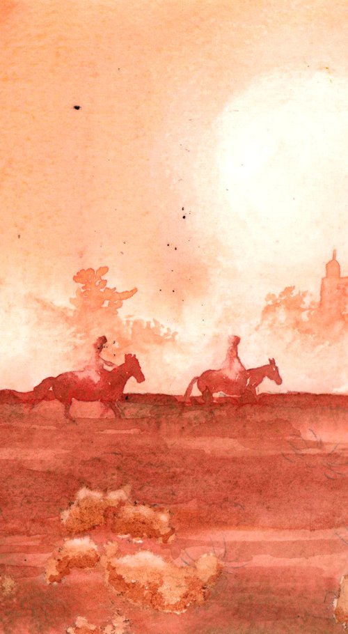Misty Mounts by Alison Fennell