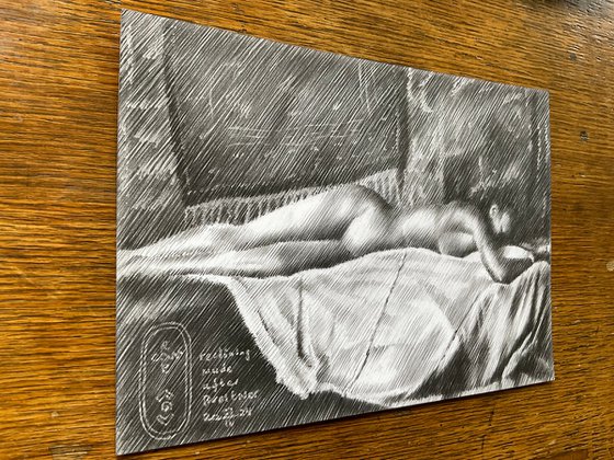 Reclining Nude after Breither – 27-04-24