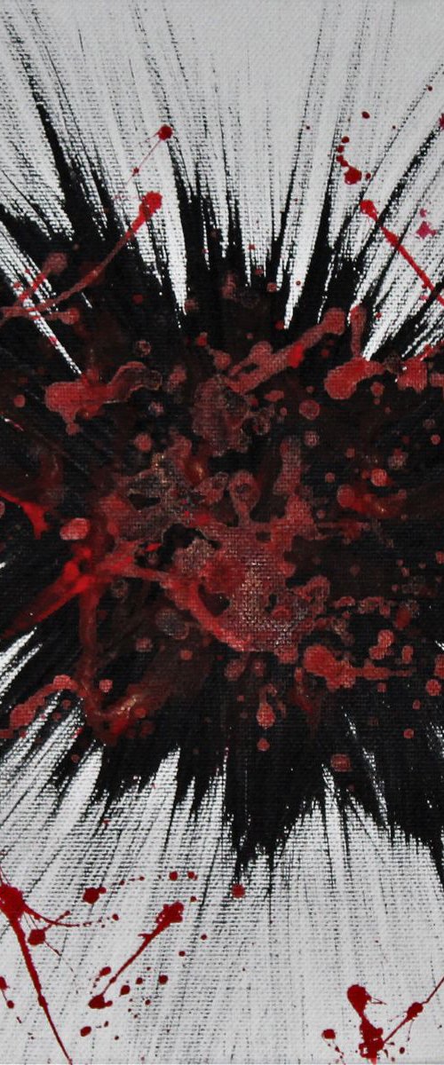 Expressionism  gestural # 8 by Paula Berteotti