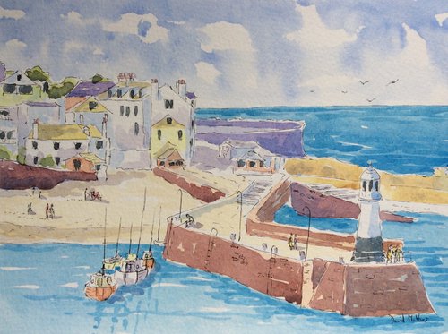 St Ives Cornwall by David Mather