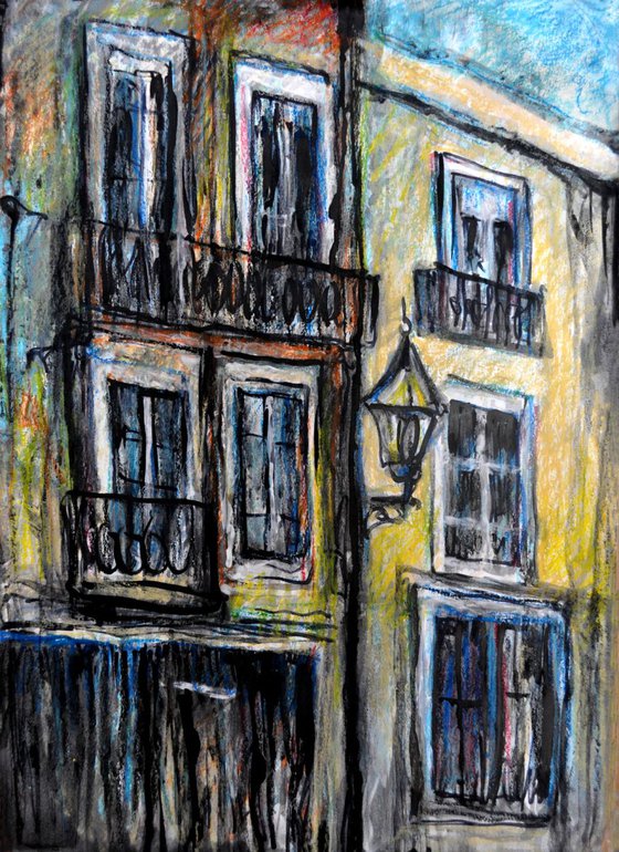 Old Windows in Lisbon