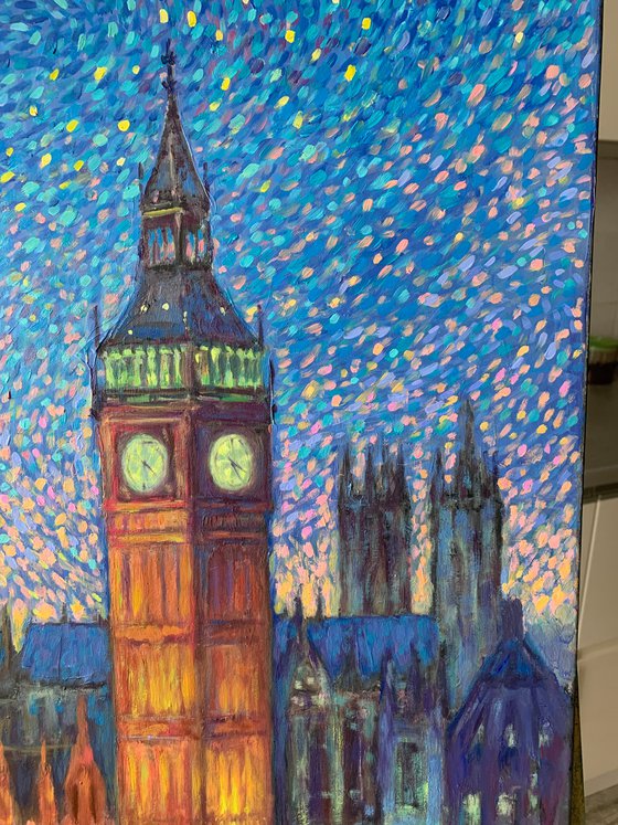 Starry London Night