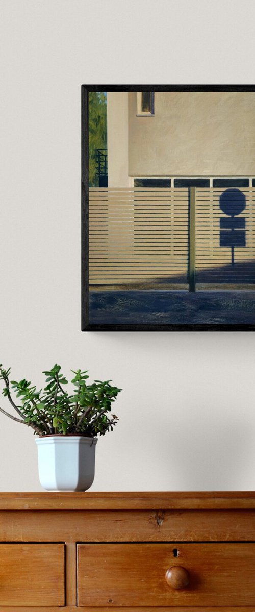 Shadow of a STOP Sign by Eliza Kołodziej