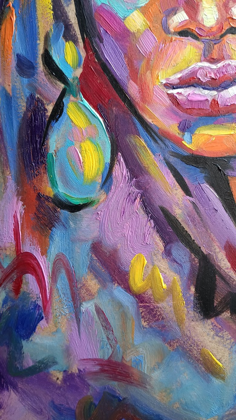 Will portrait, oil painting, oil painting people, woman portrait