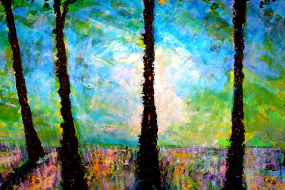 Selborne Walk I ( Large 30" x30" -76cm x 76cm)