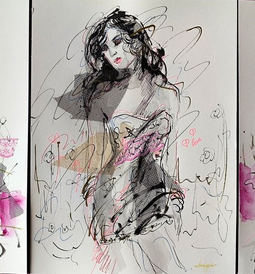 Les Muses Series by Antigoni Tziora