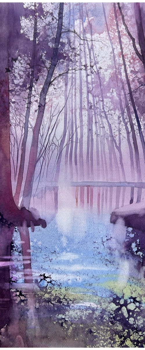 Whispers of the Misty forest by Nazar Grunyka