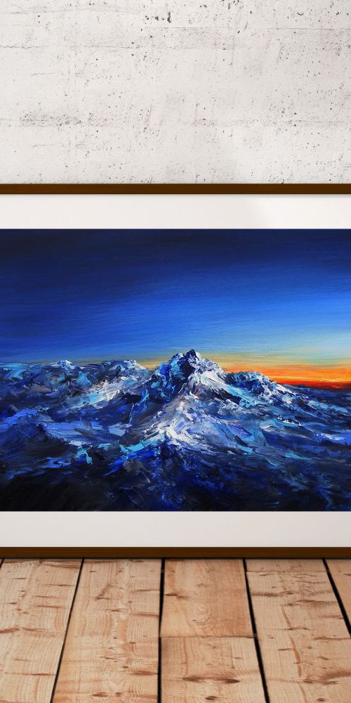 "Mountains between Us"....SPECIAL PRICE!!! by Ivan  Grozdanovski