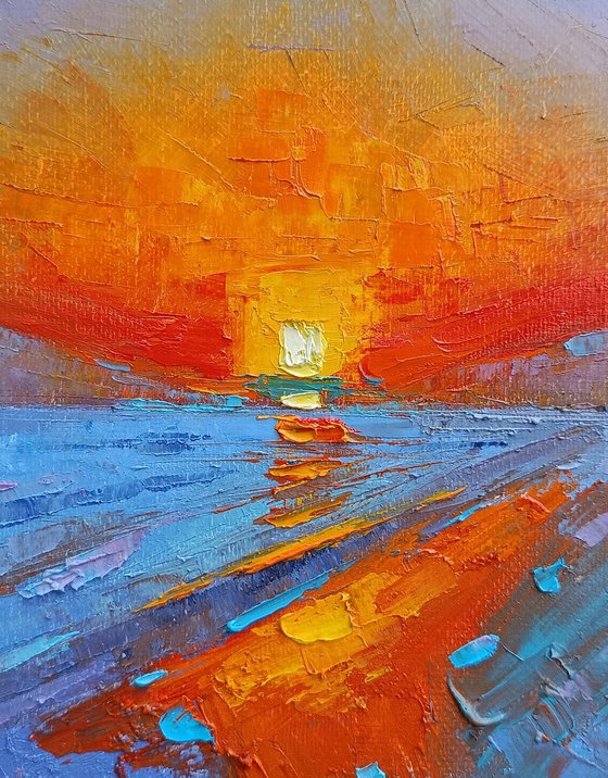 Flames Over Water