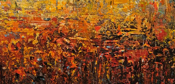 Abstract Autumn Landscape