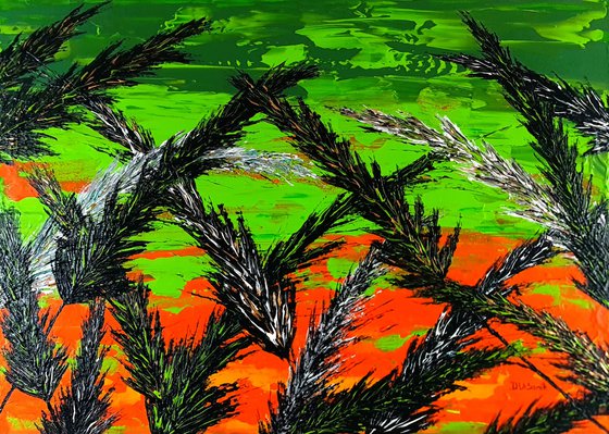 Grass In Green Color