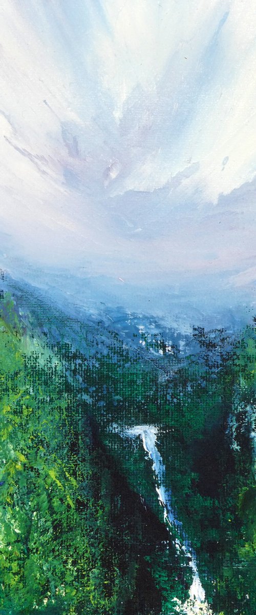 Plodda Falls by oconnart