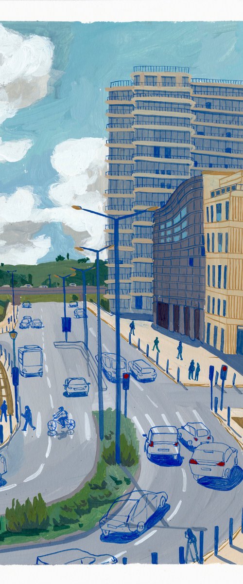 Rua de Campolide by Aleksandra Mitkalova