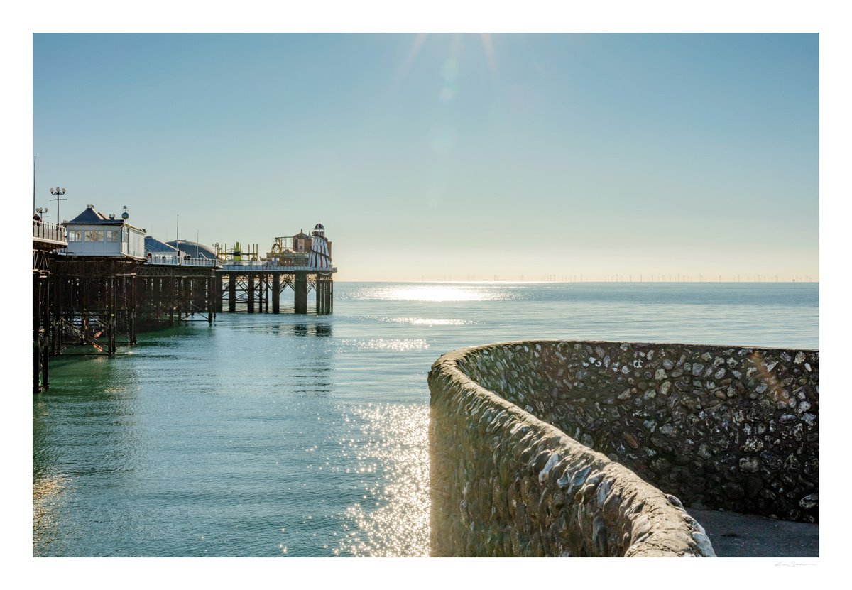 Brighton Pier - Winter by Guy Sargent