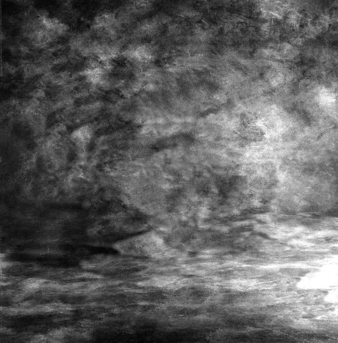 Abstract Giclee Print By Philippe Berthier, 28 X 28", L