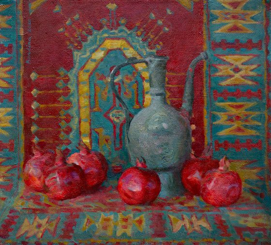 Returned heritage – Original Oil Still Life