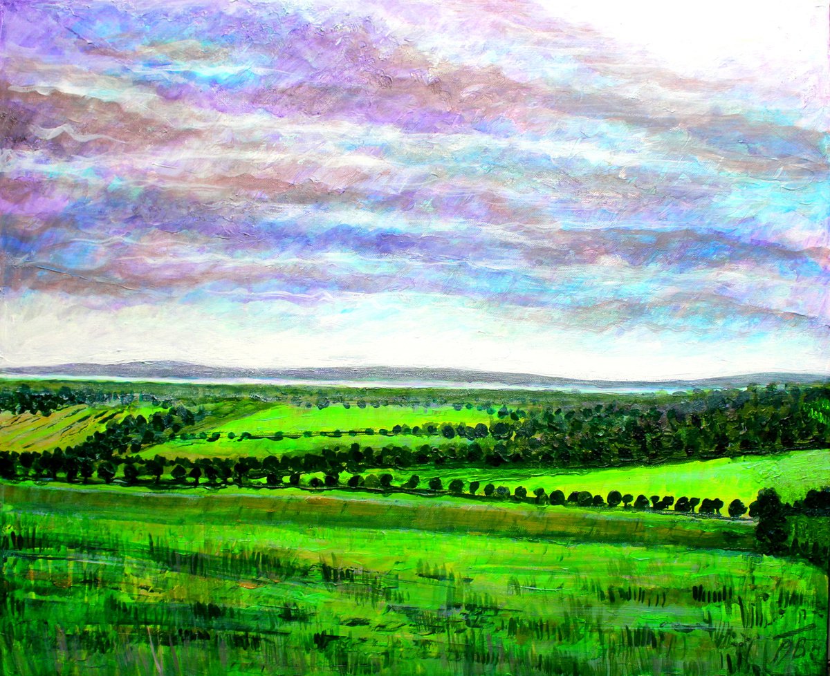  Wight View Ii By Paul J Best, 24 X 20, Artwork For Sale On Artfinder