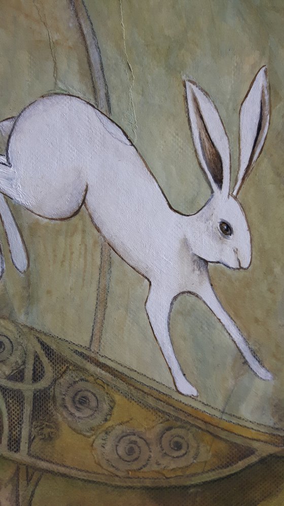 Hare with Standing Stones